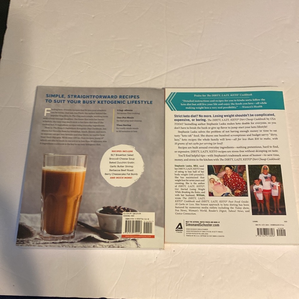 Keto diet cookbooks. Low carb easy to make meals. - Picture 2 of 5